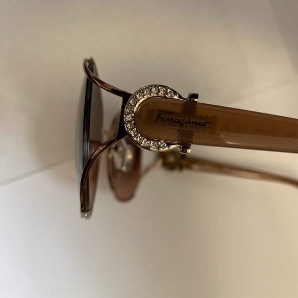 Salvatore Ferragamo oval sunglasses main image 6
